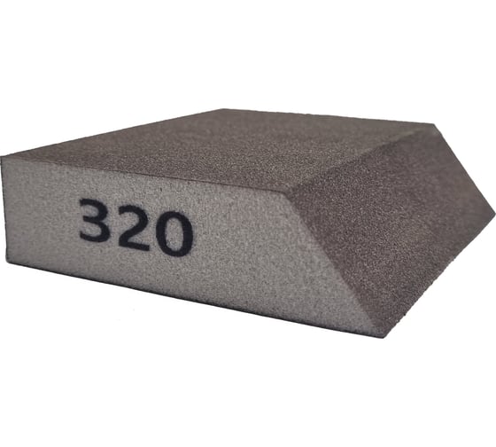 Губка абразивная Flexione 4-х стр. 100x90/65x25мм Р320 Flexiоne (трапецевидная) 90000524