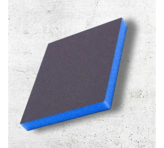 Губка для шлифования Vitatools P1000, 120x100x12 мм BLUE66-P1000-1