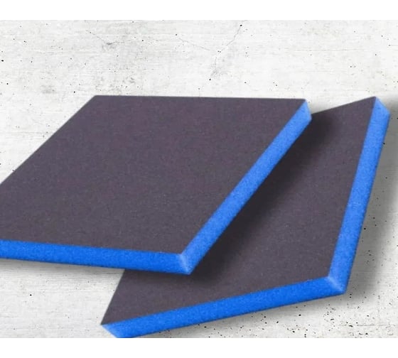 Набор губок для шлифования Vitatools P220, 120x100x12мм, 5 штук BLUE66-P220-5 1