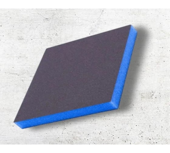 Набор губок для шлифования Vitatools P800, 120x100x12мм, 5 штук BLUE66-P800-5
