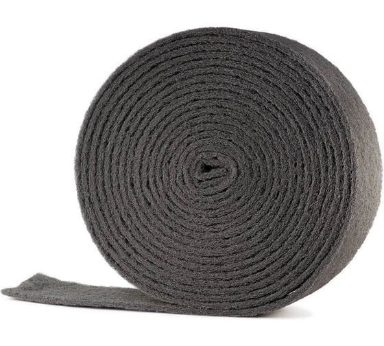 Шлифовальный войлок Vitatools скотч брайт в рулоне, длина 10м, серый SB-Rulon-Gray