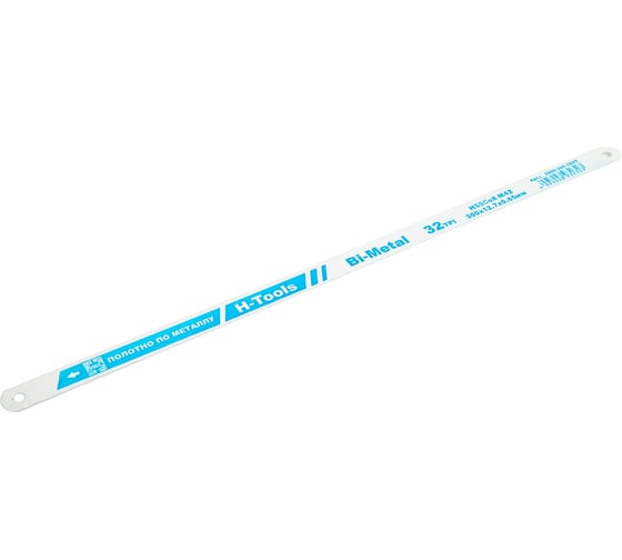 Полотно по металлу для ножовки H-Tools Bi-Metal HSSE-Co8 M42 300мм 32z 3906-300-32HT