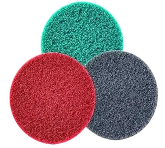 Шлифовальный войлок Vitatools скотч брайт, набор из 3-х штук, 150мм SB-150-3-0