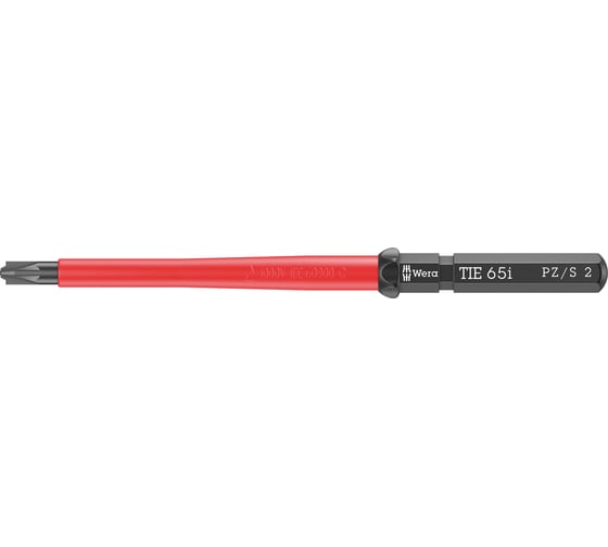 Насадка WERA 65 i PZ/S Kraftform Kompakt VDE Take It Easy PlusMinus, 1х157 мм, 9 мм шестигранник WE-006528