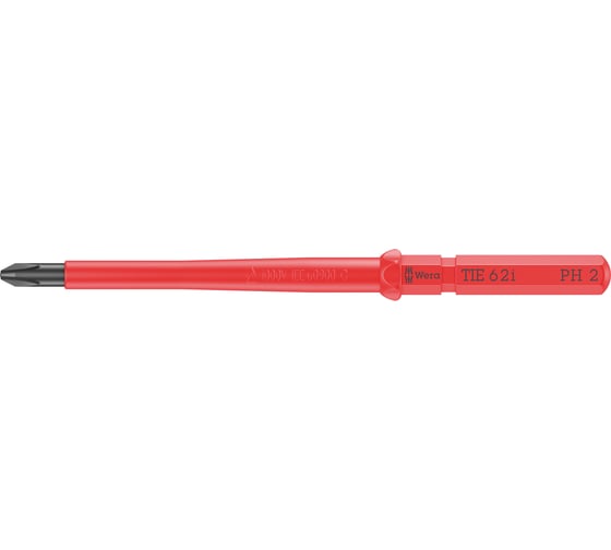 Насадка WERA 62 i PH/S Kraftform Kompakt VDE Take It Easy Plus Minus, # 2x157 мм, 9 мм шестигранник WE-006515