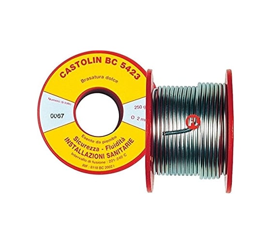 Припой BC 5423 (2 мм, 250 гр) CASTOLIN 600237 1