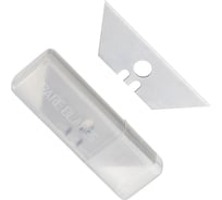 Запасные трапециевидные лезвия Topfort 19мм углеродистая сталь, 10шт, пластик бокс, для SX787, SX12-2, SX12-3, блистер 1960451