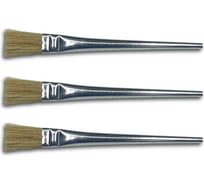 Кисть Lessmann для нанесения жидкого флюса при пайке 3шт 15x25x140 мм 045915