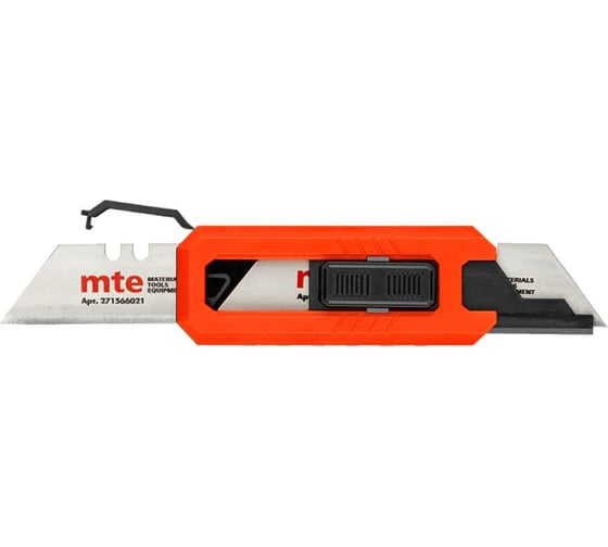 Лезвие трапециевидное в диспенсере mte 10 шт, биметалл, 271566021