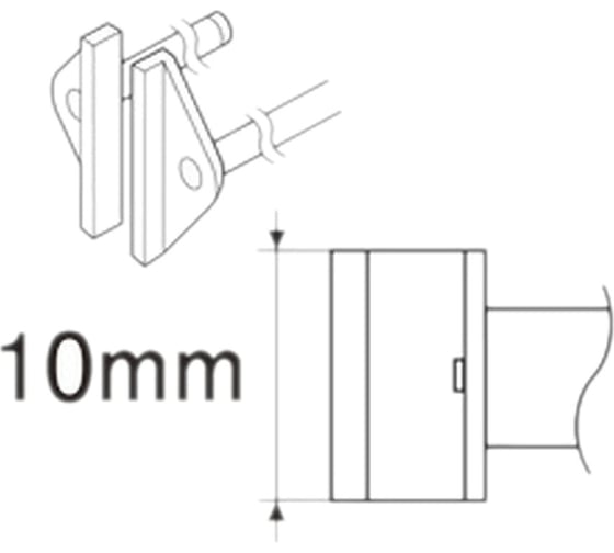 Сменная головка SOP 10L для термопинцета 950/FX-8804 HAKKO A1381 1
