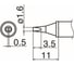 Наконечник 1.6 мм для станций FX-950/FX-951/FX-952/FM-203 HAKKO T12-WD16 1