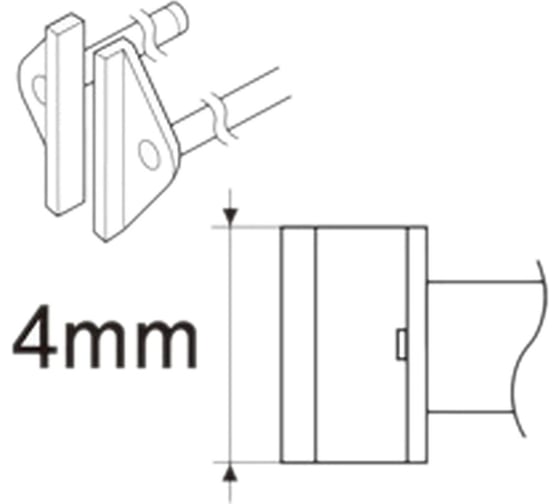 Сменная головка SOP 4L для термопинцета 950/FX-8804 HAKKO A1390