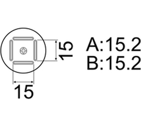 Сменная головка QFP 15х15 мм для FR-803B HAKKO A1126B