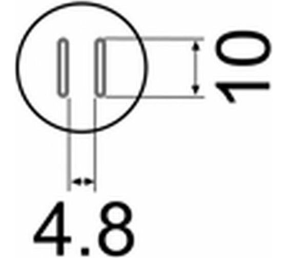 Сменная головка SOP 4.8х10 мм для FR-803B HAKKO A1131