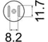 Сменная головка SOP 8.2х11.7 мм для FR-803B HAKKO A1258B 1
