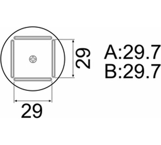 Сменная головка QFP 29х29 мм для FR-803B HAKKO A1129B