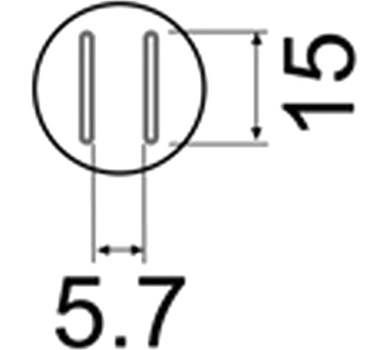 Сменная головка SOP 5.7х15 мм для FR-803B HAKKO A1132