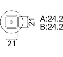 Сменная головка QFP 21х21 мм для FR-803B HAKKO A1182B