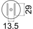 Сменная головка SOP 13.5х29 для FR-803B HAKKO A1259B 1