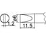 Наконечник 6 мм для станций FX-838 HAKKO T20-D6 1