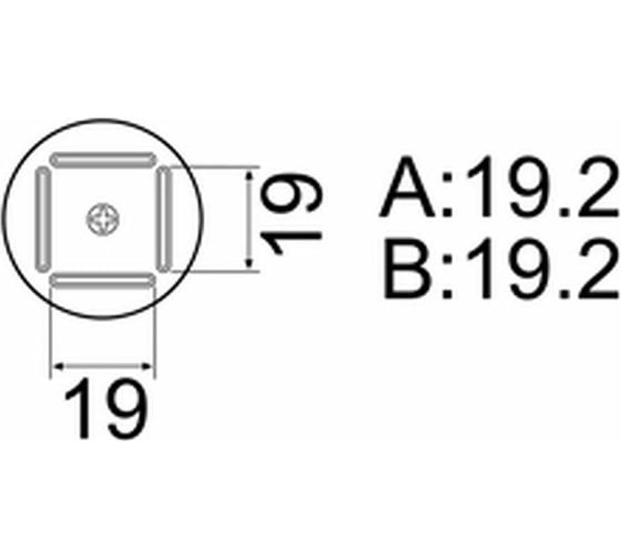 Сменная головка QFP 19х19 мм для FR-803B HAKKO A1127B