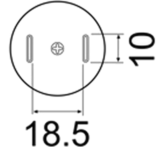 Сменная головка TSOL 18.5х10 мм для FR-803B HAKKO A1187B 1