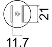 Сменная головка SOP 11.7х21 мм для FR-803B HAKKO A1257B