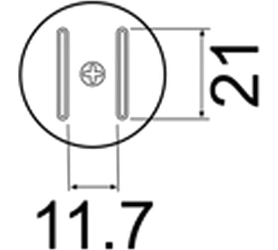 Сменная головка SOP 11.7х21 мм для FR-803B HAKKO A1257B 1