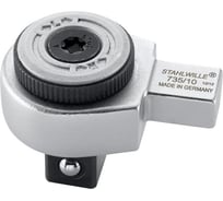 Насадка трещоточная 1/2", 60 зубцов, паз 9х12 мм Stahlwille 58250010 735/10 В0000000062871
