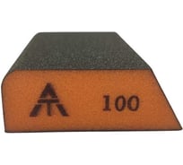 Шлифовальный блок/губка  Interflex 98х69х25 мм, 4-х сторонний со скошенным и радиусным углом, Р100 4010926825