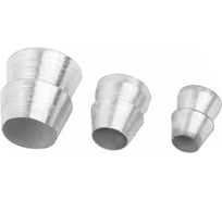 Набор клиньев Арефино инструмент из 10-ти штук с размерами Ø 8x8 мм - 3шт, 14x13 мм - 3шт, 15x14 мм - 4шт NK1