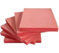 Губка шлифовальная двусторонняя FAUST 100х120х13 мм, зернистость Р80, набор 6 шт S31-P80