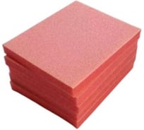 Губка шлифовальная двусторонняя FAUST 100х120х13 мм, зернистость Р150, набор 6 шт S31-P150