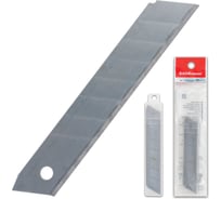 Лезвия для ножей ОФИСМАГ 18 мм, комплект 10 шт, толщина лезвия 0,5 мм, в пластиковом пенале 19274 235440