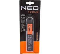 Лезвия сменные отламывающиеся 25 мм, черные, 10 шт NEO Tools SK2 64-014