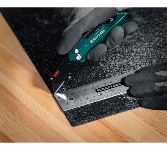Трапециевидные лезвия KRAFTOOL BlackMax-A24, 10 шт 09624-S10