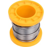 Припой AMPERIN ПОС-40 диаметр 2 мм с канифолью 100 г 062392