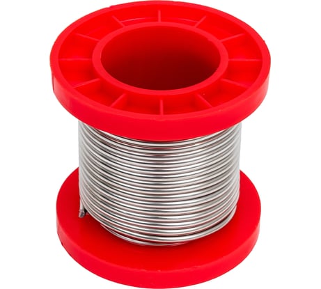 Припой AMPERIN ПОС-61 диаметр 2 мм 100 г 062387