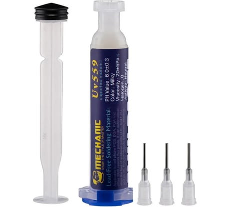 Флюс-гель Mechanic UV-559 (10 мл) UV559