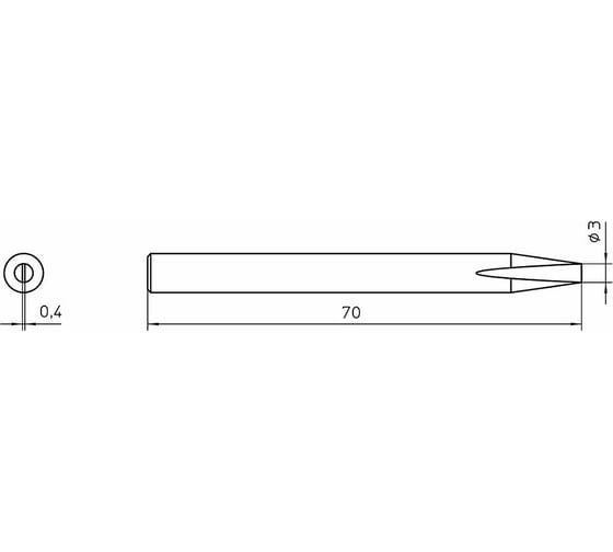 Паяльное жало SPI40 225 WELLER 4SPI40225-1