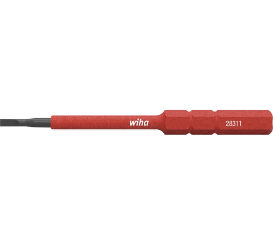 Насадка сменная SoftFinish electric slimVario шлиц 2.5x90 мм Wiha 34578