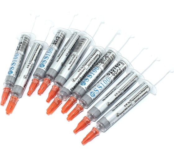 Термопаста Amperin SS100 3 грамма, 10 шт 0111724 1