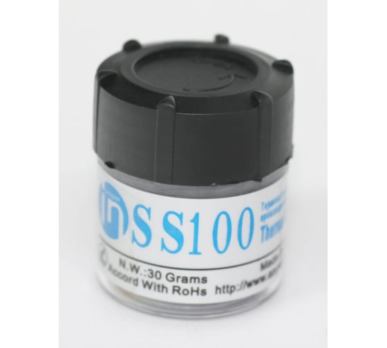 Термопаста Amperin SS100 30 грамм банка 015739 1