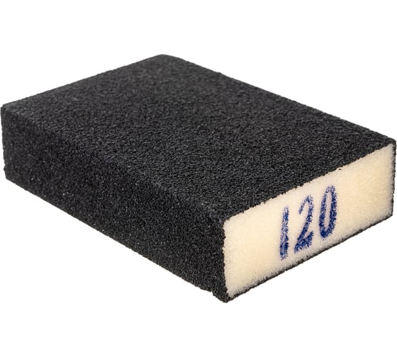 Губка абразивная (100х70х25 мм; Р120) BOHRER 525172120
