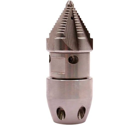 Насадка каналопромывочная REDLI роторная с фрезой (G1/2, от 40л/мин, от 150бар, для труб 75-300мм) 0120.40150 1