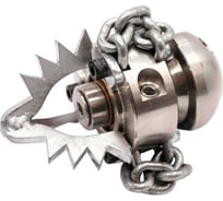 Насадка каналопромывочная REDLI роторная цепная с корнерезом (G3/8, от 40л/мин, от 150бар, для труб 100-300мм) 0130.40150