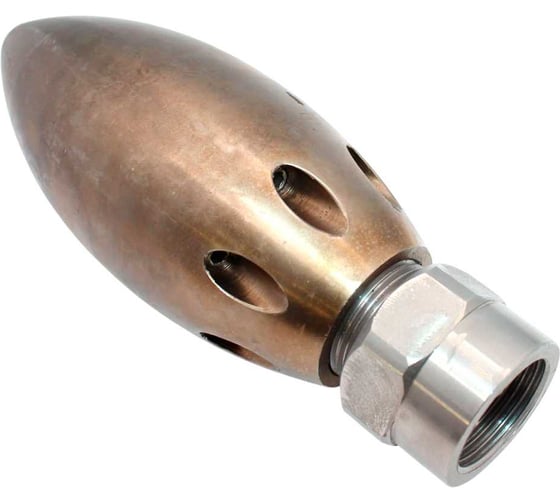 Насадка каналопромывочная REDLI BULLET-150 (П1, от 135л/мин, от 150бар, для труб 100-600мм) 0190.135150 1