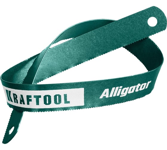 Биметаллическое гибкое полотно по металлу, 18 TPI, 300 мм, 10шт, KRAFTOOL Alligator-1815942-18-S10
