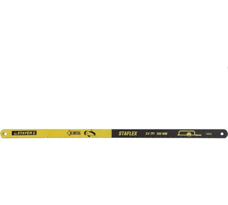 Полотно 10 шт. (300 мм; 24TPI) PROFESSIONAL по металлу для ножовок STAYER 15932-S10