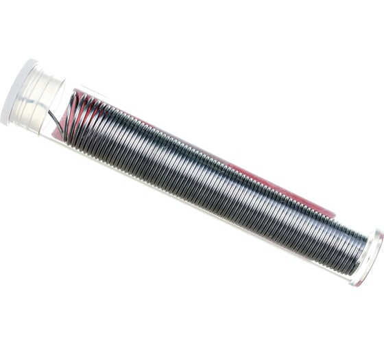 Припой с канифолью для пайки PLPR01 (1 мм; 16-17 гр; Sn60 Pb40 Flux 2.2%) ЭРА Б0052555